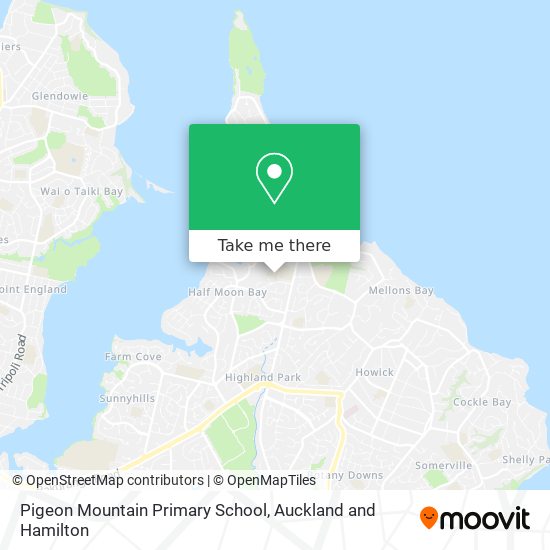 Pigeon Mountain Primary School map