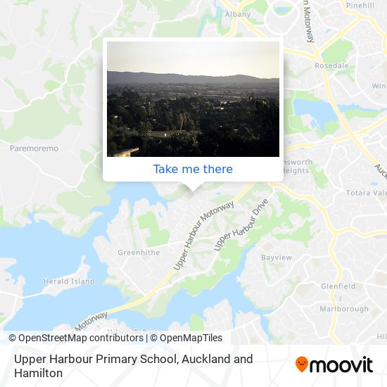 Upper Harbour Primary School map