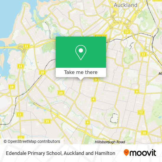 Edendale Primary School map