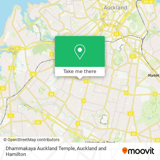 Dhammakaya Auckland Temple map