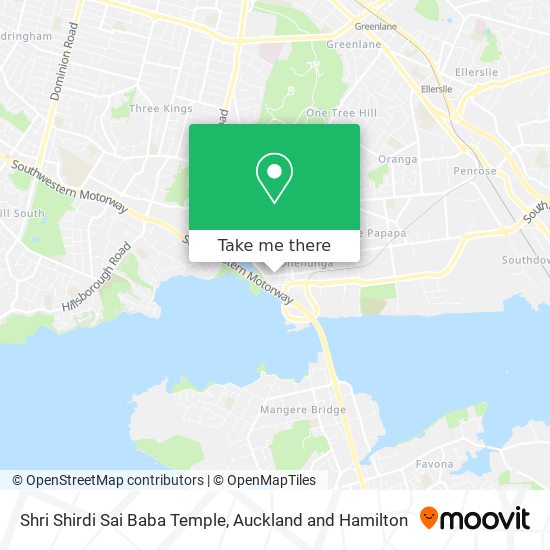 Shri Shirdi Sai Baba Temple map