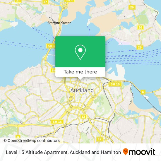 Level 15 Altitude Apartment map