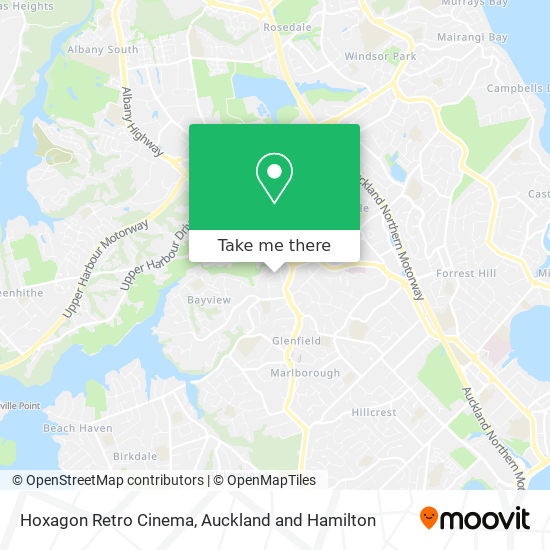 Hoxagon Retro Cinema map