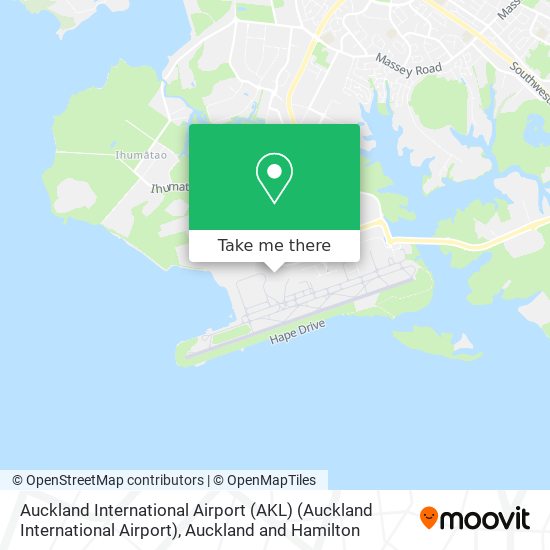 Auckland International Airport (AKL) (Auckland International Airport) map