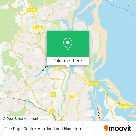 The Rope Centre map