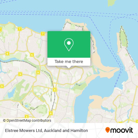 Elstree Mowers Ltd map