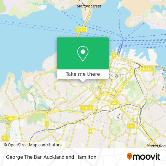 George The Bar map