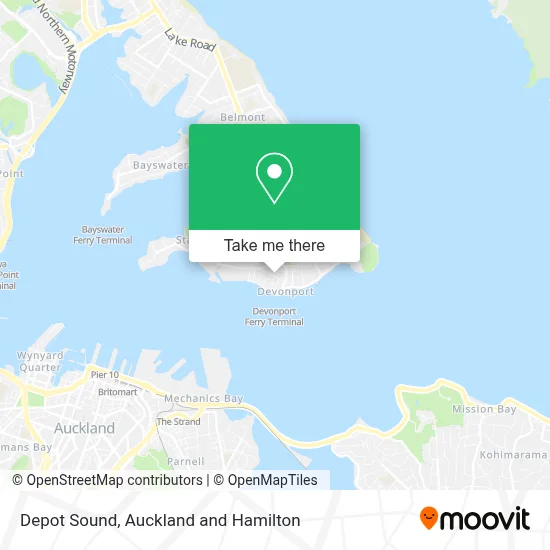 Depot Sound map