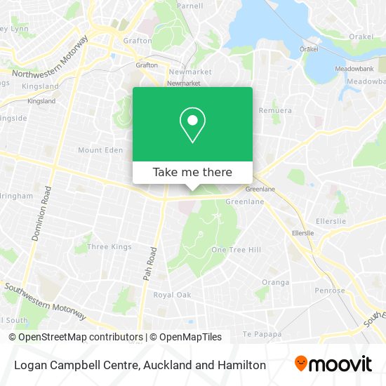 Logan Campbell Centre地图