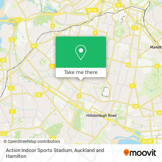 Action Indoor Sports Stadium map