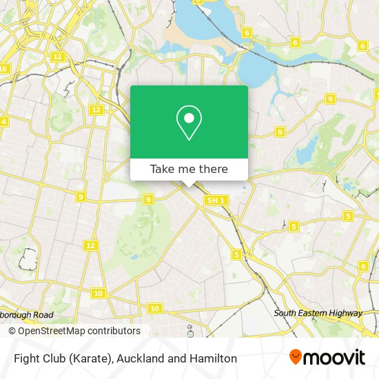 Fight Club (Karate)地图