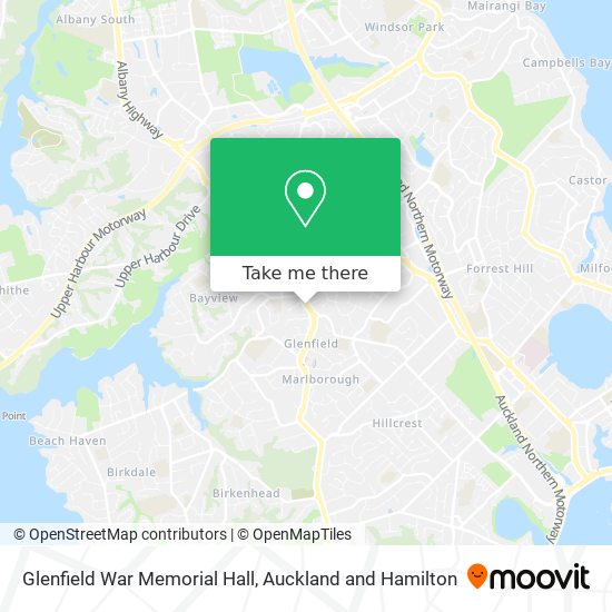 Glenfield War Memorial Hall地图