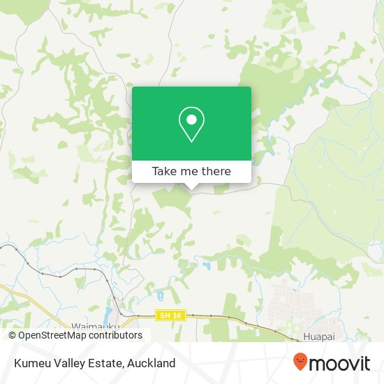 Kumeu Valley Estate map