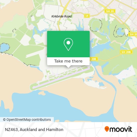 NZ463 map