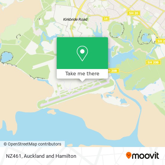 NZ461 map