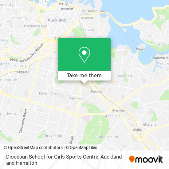 Diocesan School for Girls Sports Centre map