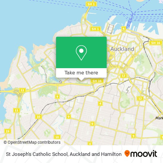St Joseph's Catholic School map