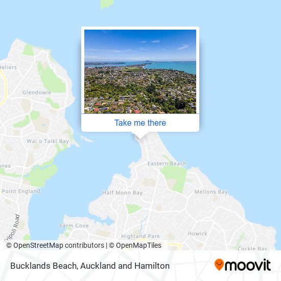 Bucklands Beach地图