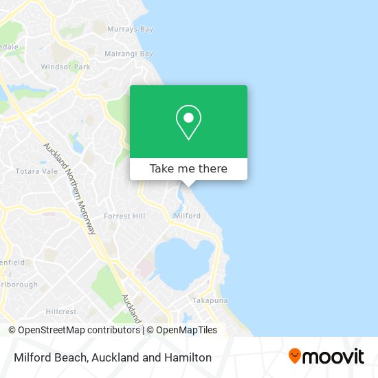 Milford Beach地图