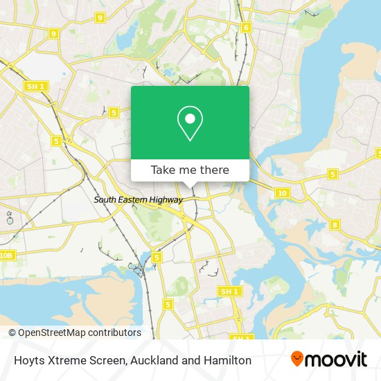 Hoyts Xtreme Screen地图