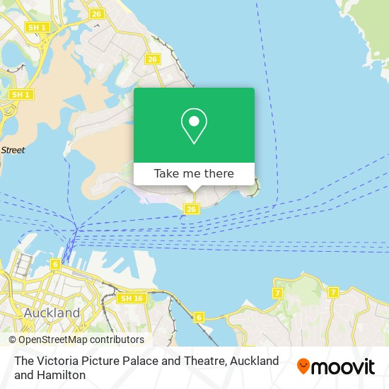 The Victoria Picture Palace and Theatre map