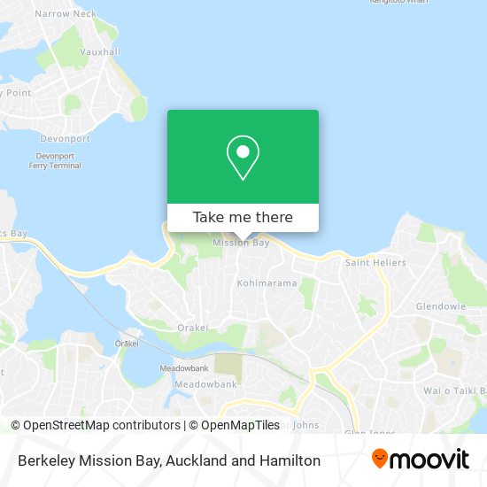 Berkeley Mission Bay地图