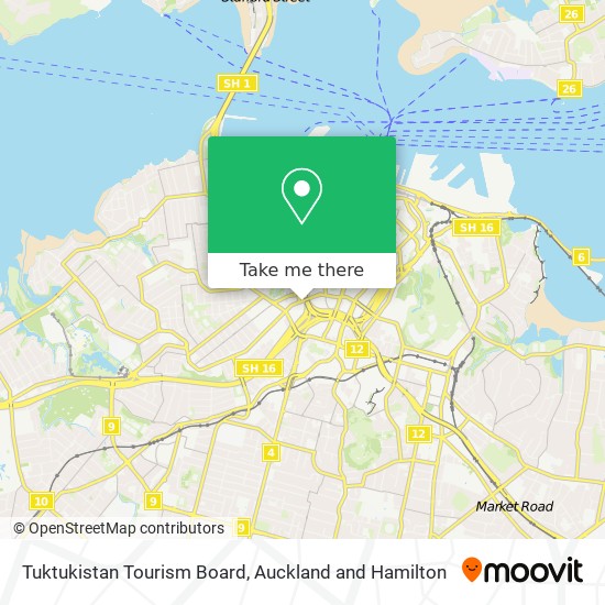 Tuktukistan Tourism Board map