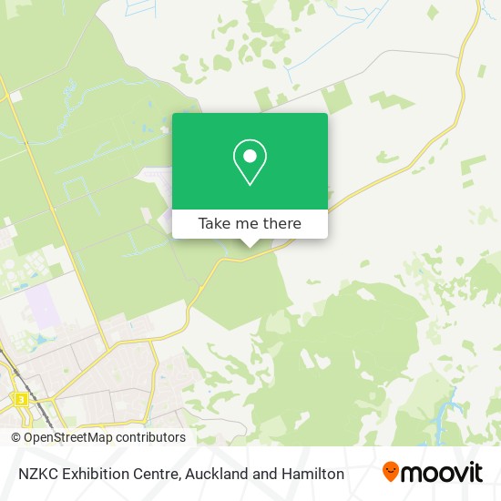 NZKC Exhibition Centre map