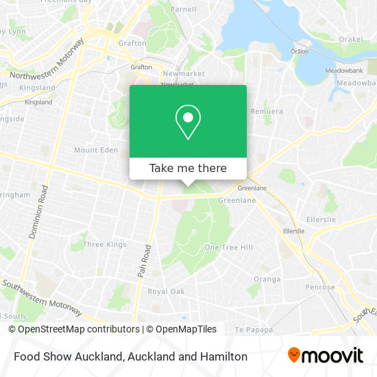 Food Show Auckland map
