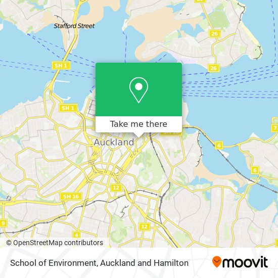 School of Environment map