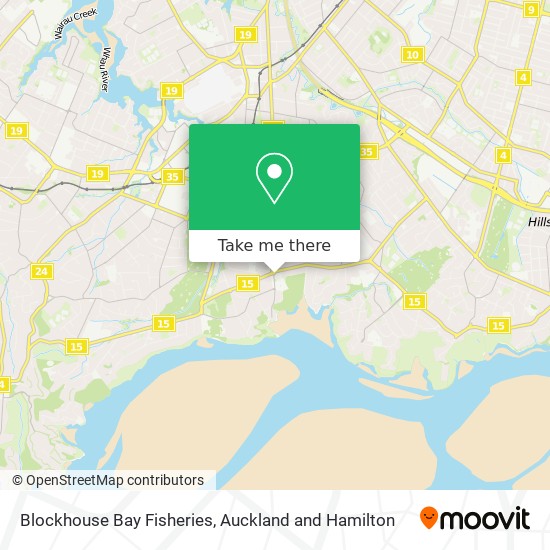 Blockhouse Bay Fisheries地图