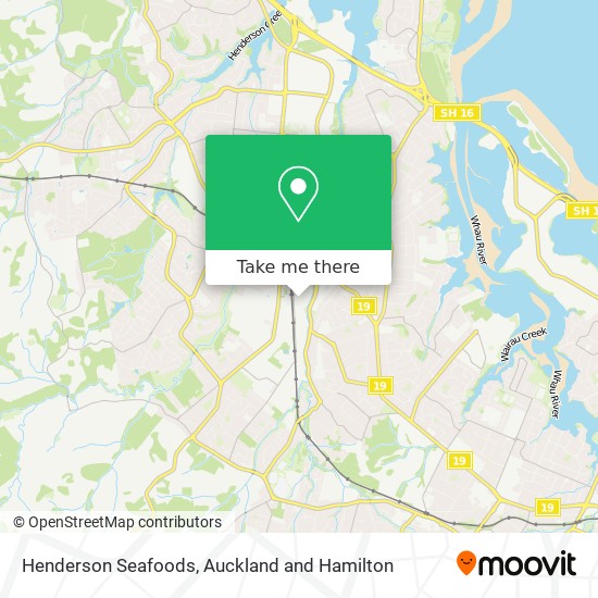 Henderson Seafoods map