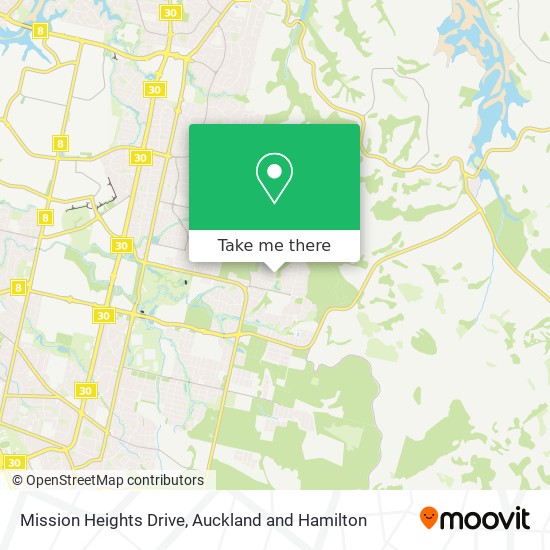 Mission Heights Drive地图