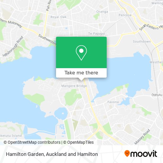 Hamilton Garden地图