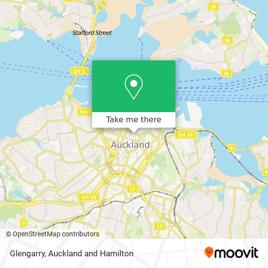 Glengarry map