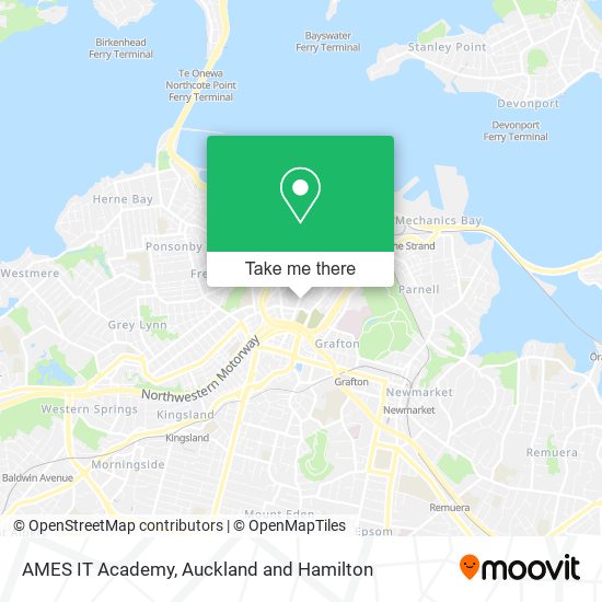 AMES IT Academy map