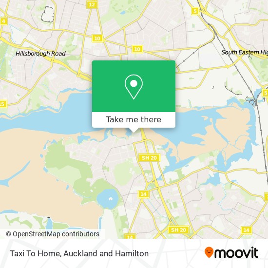 Taxi To Home map
