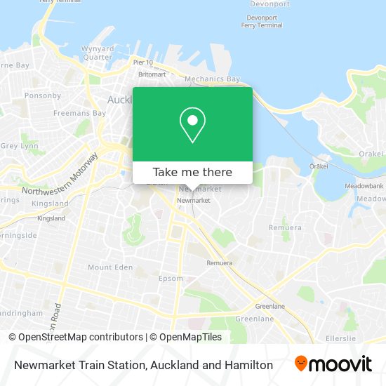 Newmarket Train Station地图