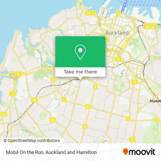 Mobil On the Run map