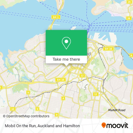 Mobil On the Run map