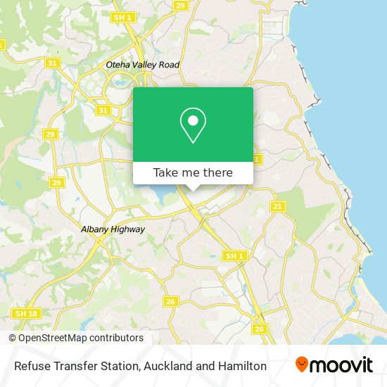 Refuse Transfer Station map