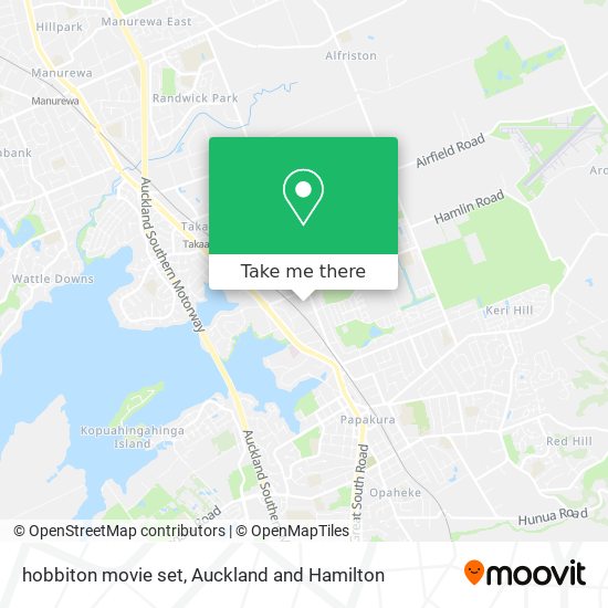 hobbiton movie set map