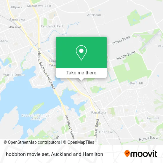 hobbiton movie set map
