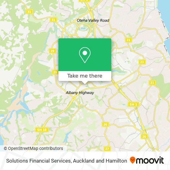 Solutions Financial Services map