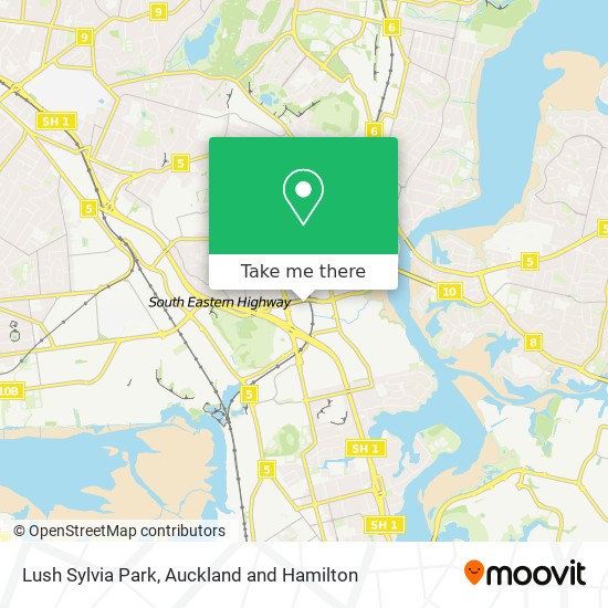 Lush Sylvia Park地图