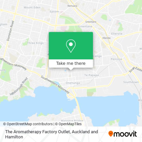 The Aromatherapy Factory Outlet map