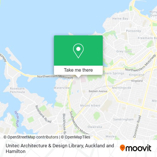 Unitec Architecture & Design Library地图