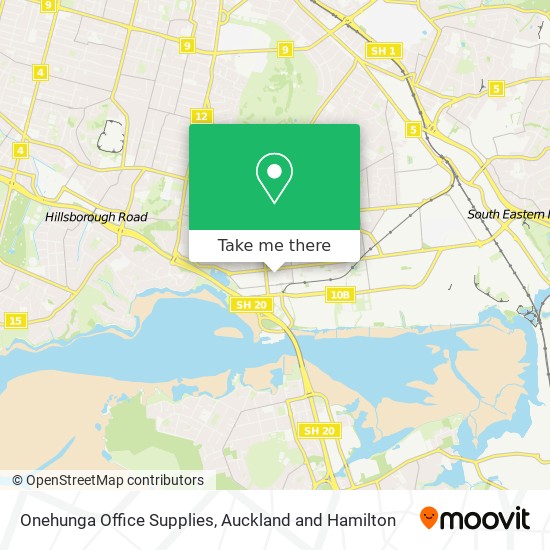 Onehunga Office Supplies地图