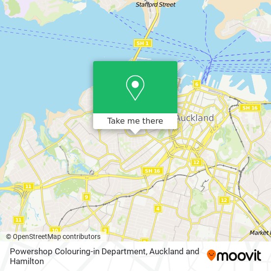 Powershop Colouring-in Department map