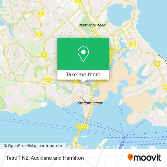 TestIT NZ map